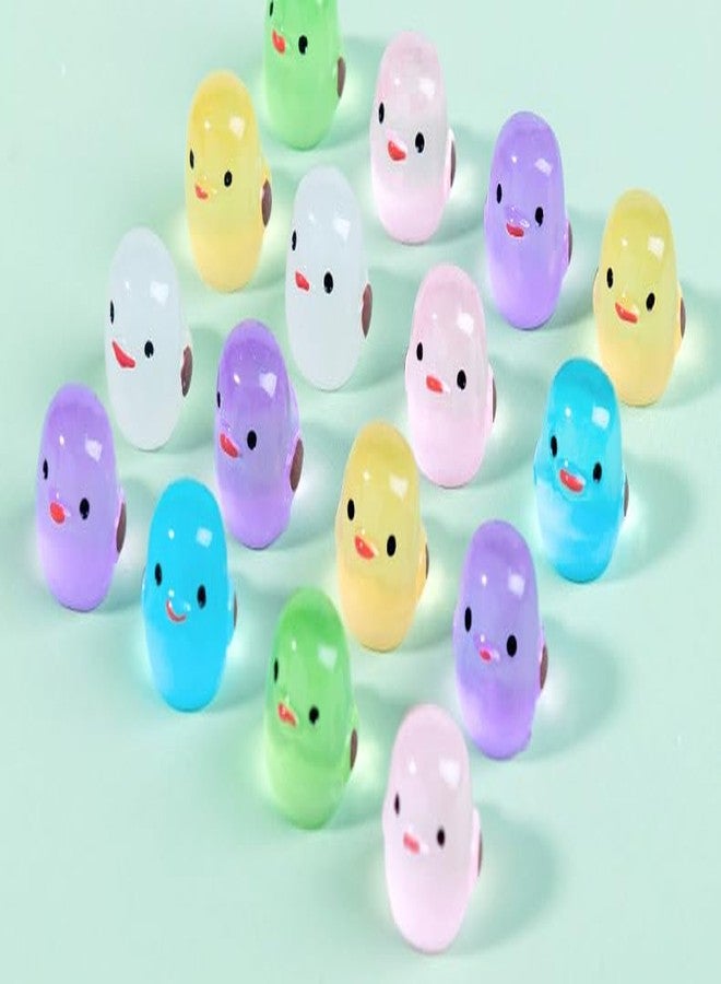 Emien 30 Pcs Luminous Mini Chicken,for Decoration Garden Plant DÉCor.6 Colors - Image 5